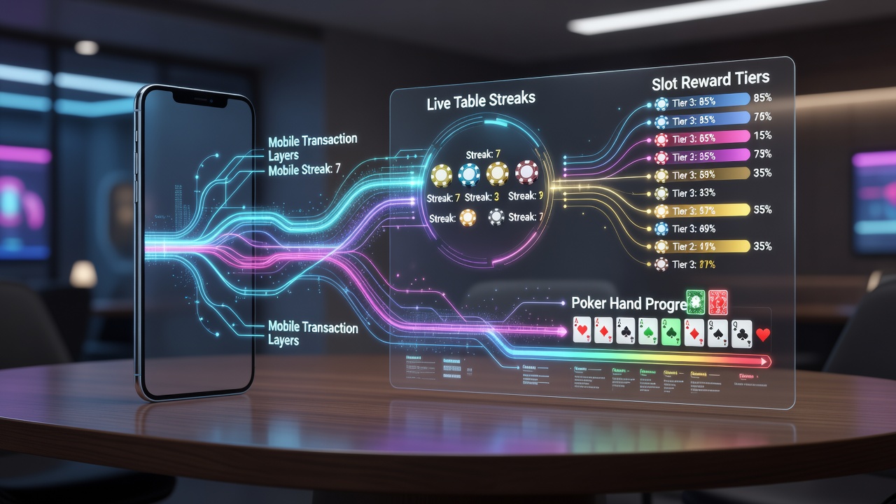 Schnittstellen für mobile Transaktionen zwischen Tischspielen und Slots